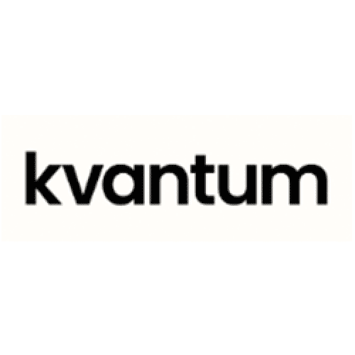 Kvantum logo med baggrund